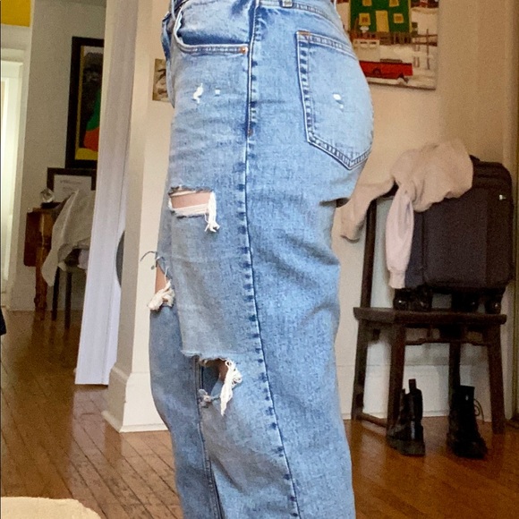 High Waisted “Mom” Jeans Oversized - Picture 6 of 8